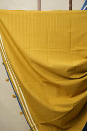 Blue HBP Cotton Saree - SRBCS3062