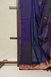 Multicolour Maheshwari Saree - SRMMS1116