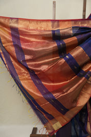 Multicolour Maheshwari Saree - SRMMS1116