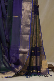 Purple Maheshwari Saree - SRPMS1115