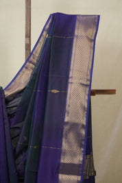 Purple Maheshwari Saree - SRPMS1115