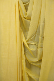 Yellow Narayan Peth Cotton Saree - SRYNPCS99