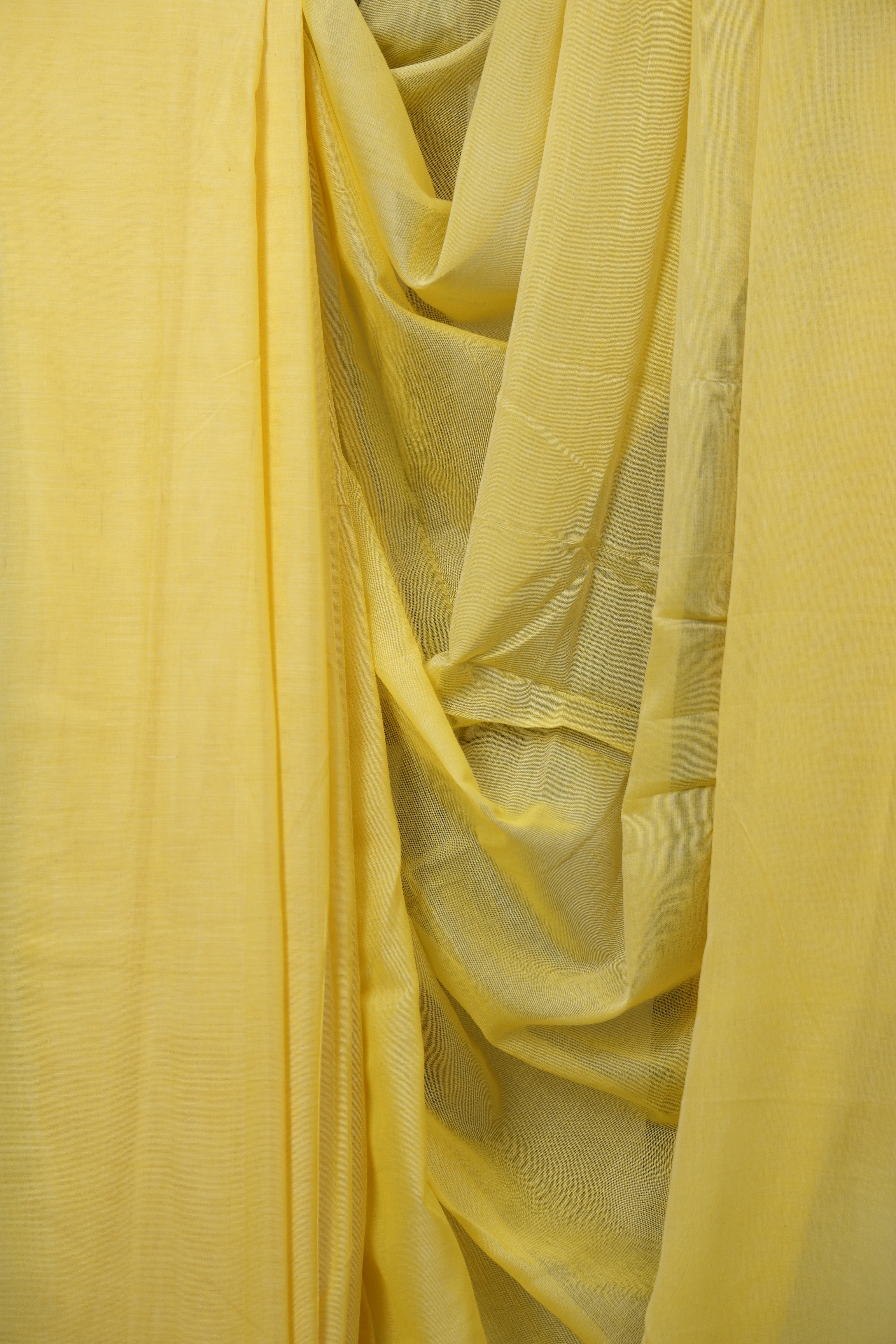 Yellow Narayan Peth Cotton Saree - SRYNPCS99