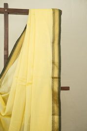 Yellow Narayan Peth Cotton Saree - SRYNPCS99