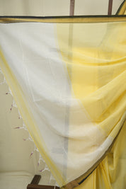 Yellow Narayan Peth Cotton Saree - SRYNPCS99