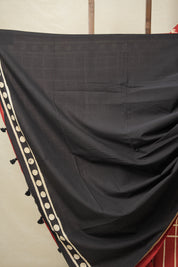 Maroon HBP Cotton Saree - SRMCS3060