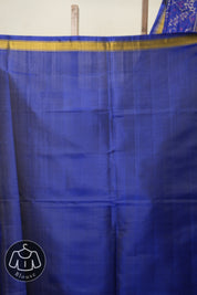 Deep Ink Blue Rajkot Patola Silk Saree - SRDIBRPSS502