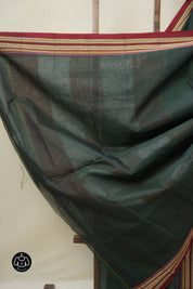 Green Cotton Ilkal Saree - SRGCIS877