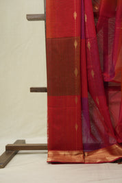 Multicolour Maheshwari Saree - SRMMS1112