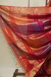 Multicolour Maheshwari Saree - SRMMS1112