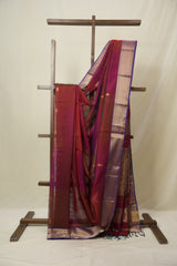 Multicolour Maheshwari Saree - SRMMS1111