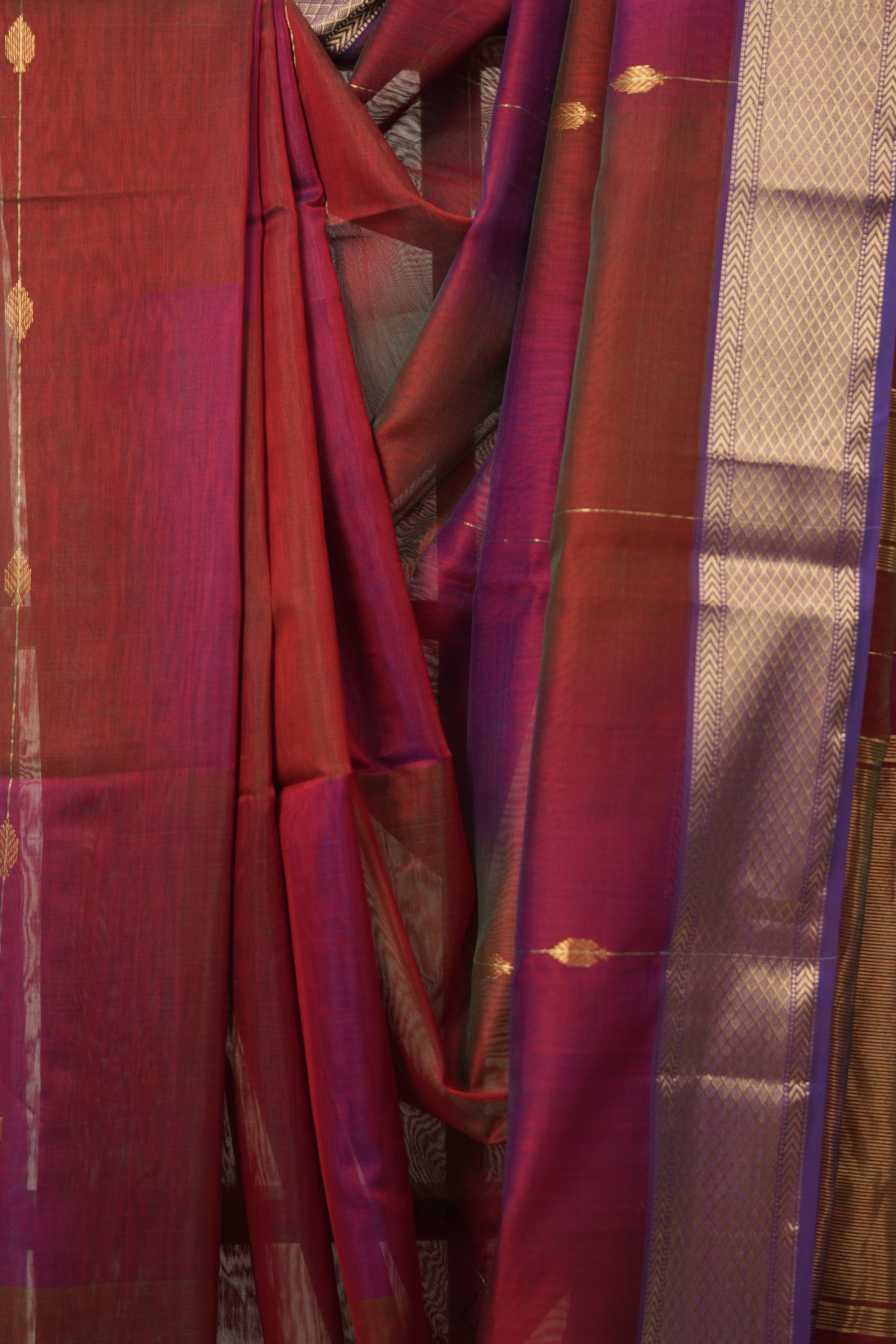 Multicolour Maheshwari Saree - SRMMS1111