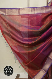 Multicolour Maheshwari Saree - SRMMS1111