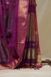Multicolor Maheshwari Saree - SRMMS1109