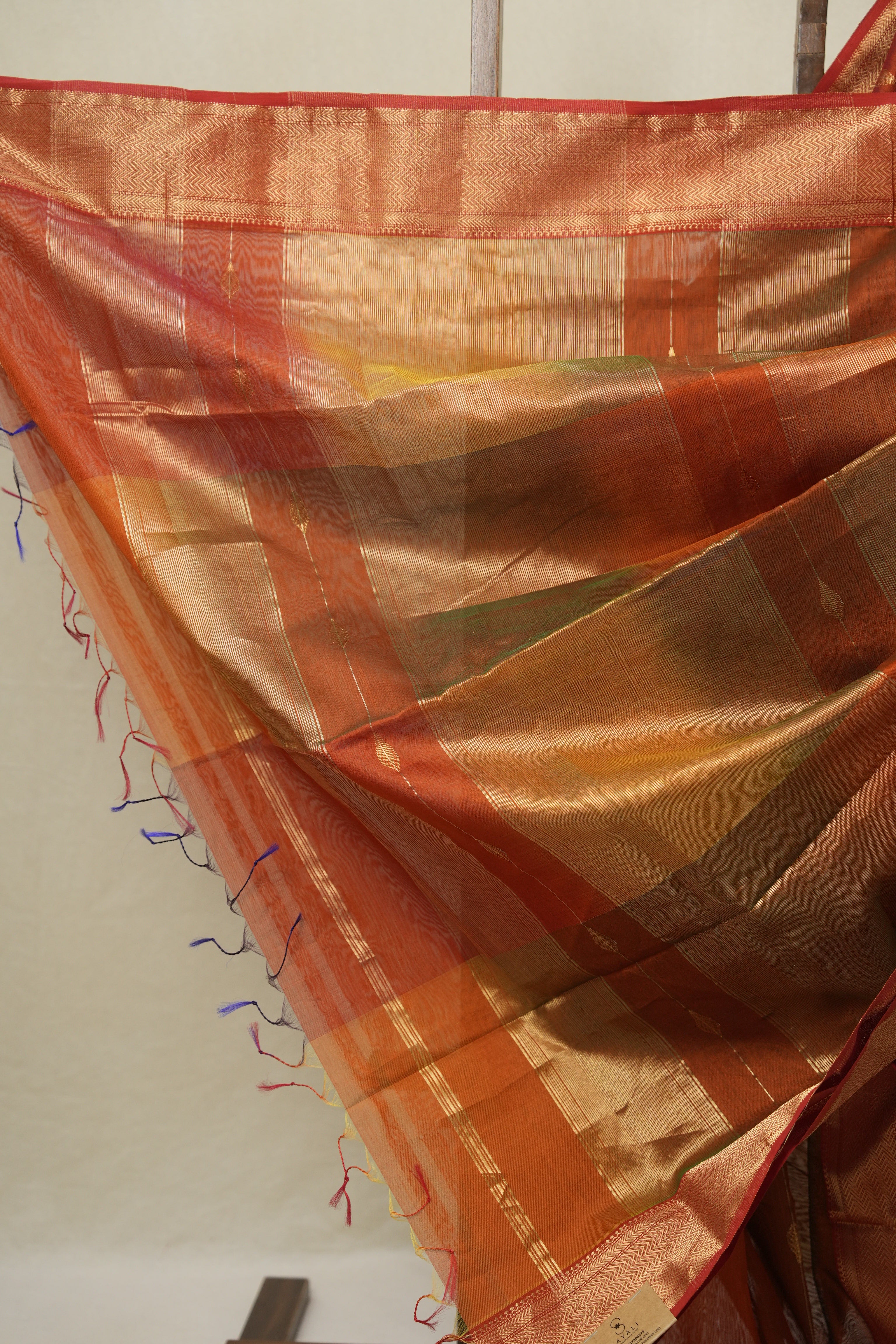 Multicolor Maheshwari Saree - SRMMS1110