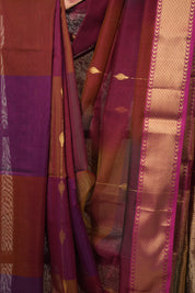Multicolour Maheshwari Saree - SRMMS1108