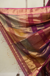 Multicolour Maheshwari Saree - SRMMS1108