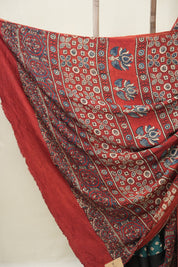 Rama Green HBP Modal Silk Bandhani Saree - SRRGMSBS586
