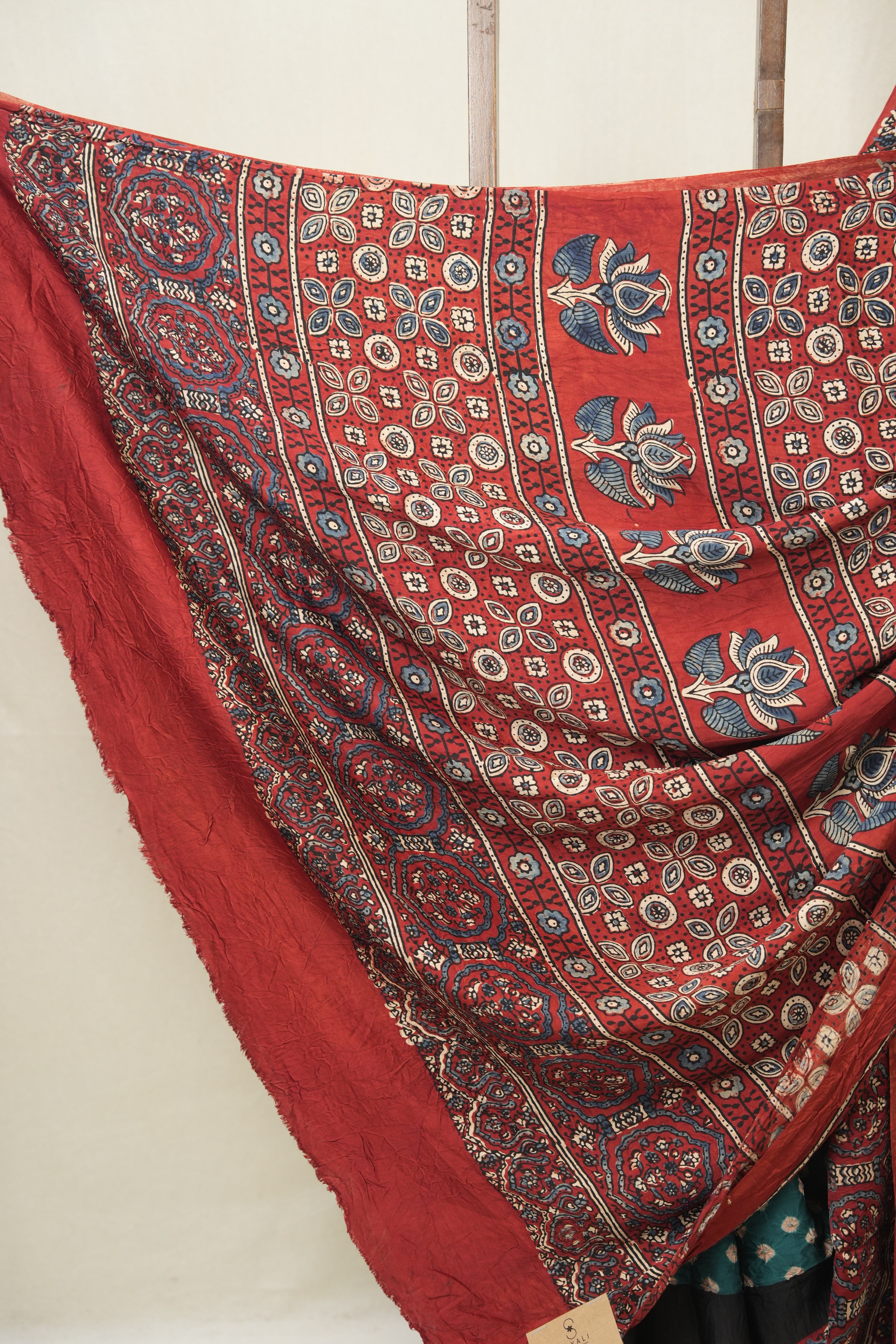 Rama Green HBP Modal Silk Bandhani Saree - SRRGMSBS586