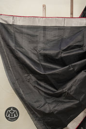 Black Pattu Chanderi Silk Sarees - SRBPCSS464