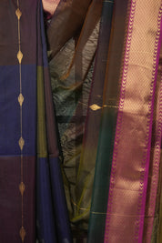 Multicolor Maheshwari Saree - SRMMS1107