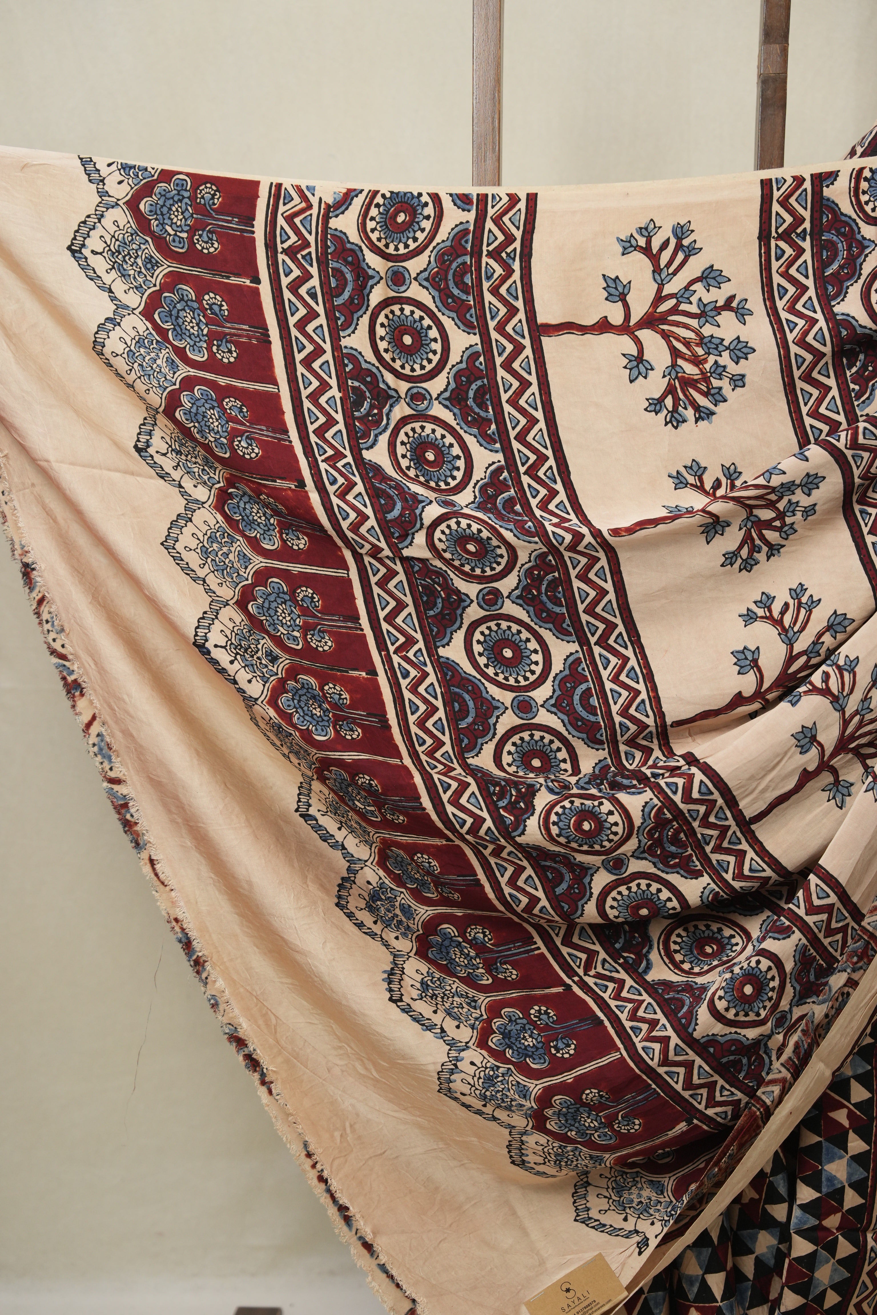 Peach HBP Modal Silk Bandhani Saree - SRPMSBS585