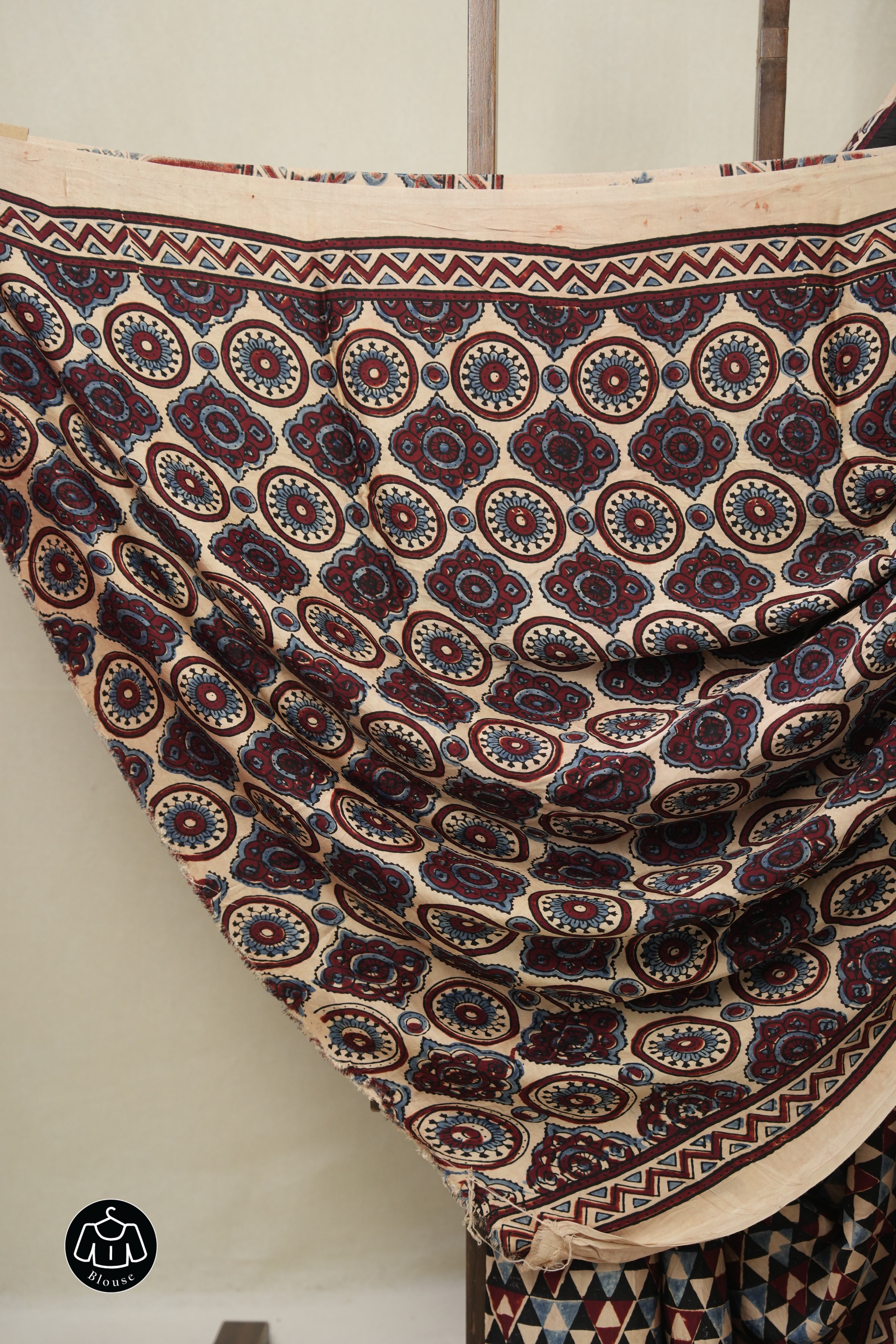 Peach HBP Modal Silk Bandhani Saree - SRPMSBS585