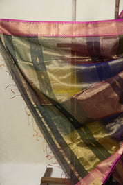 Multicolor Maheshwari Saree - SRMMS1107