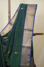 Green Maheshwari Saree - SRGMS1104