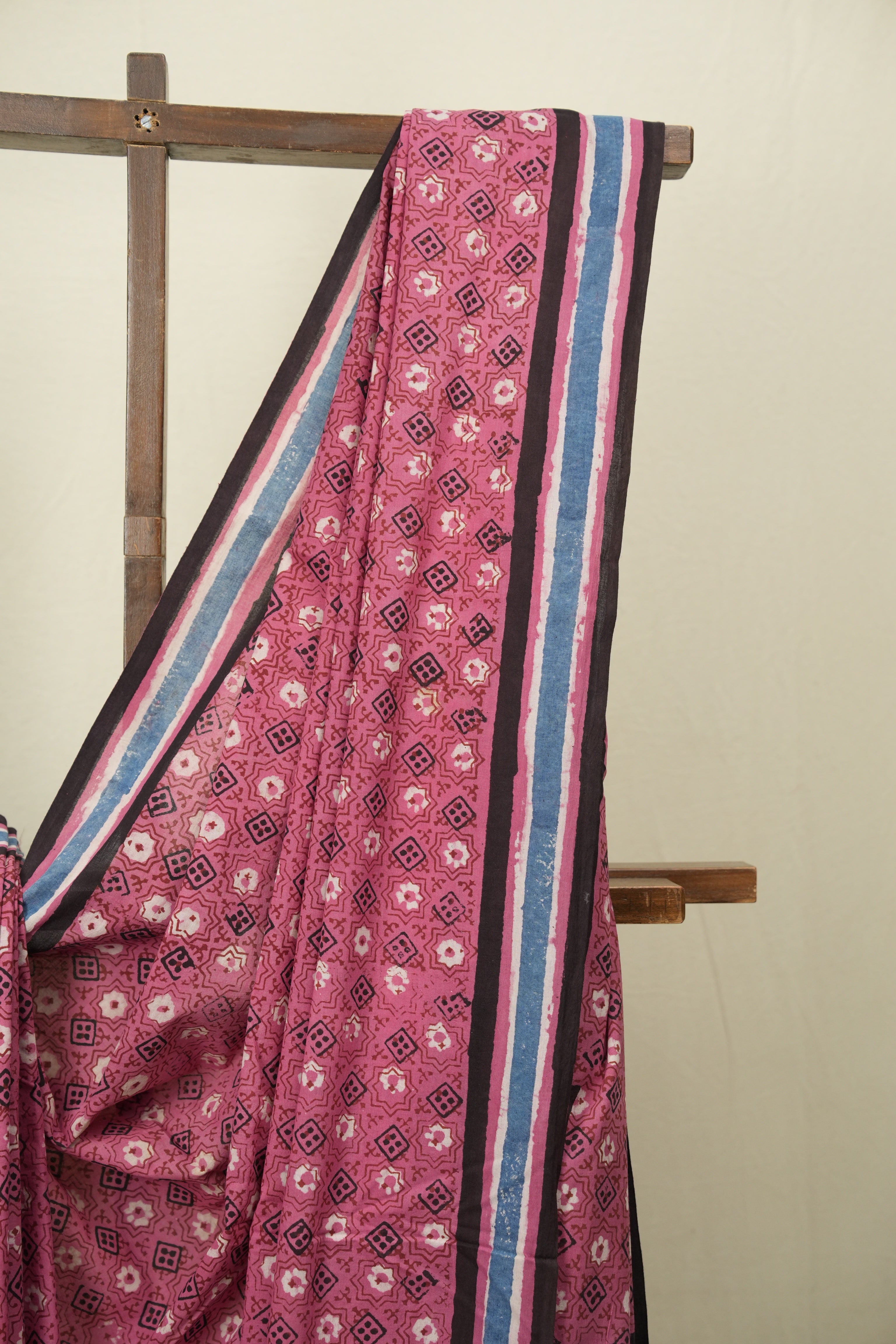 Pink HBP Cotton Saree - SRPCS3586