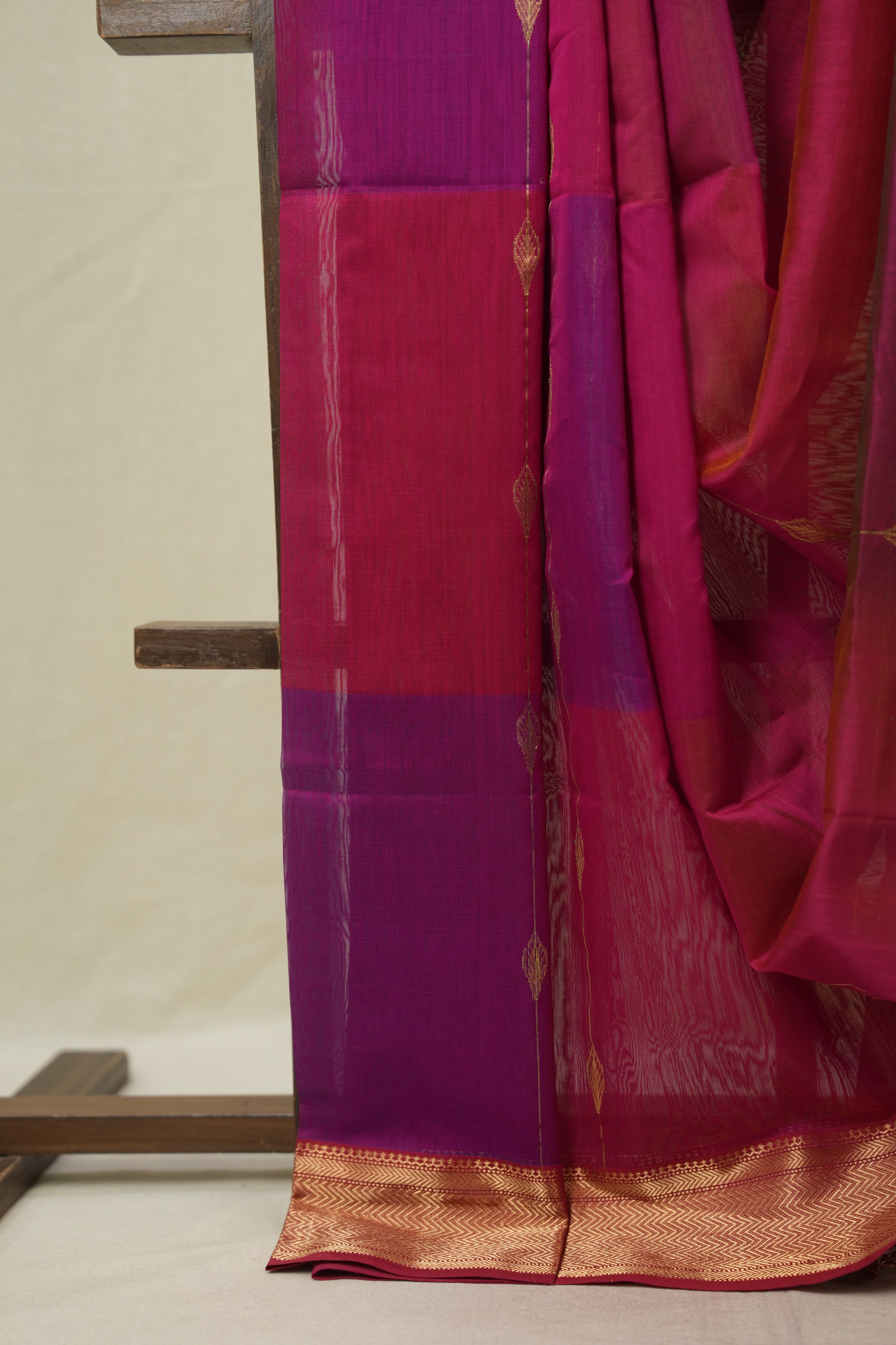 Pink Maheshwari Saree - SRPMS1105