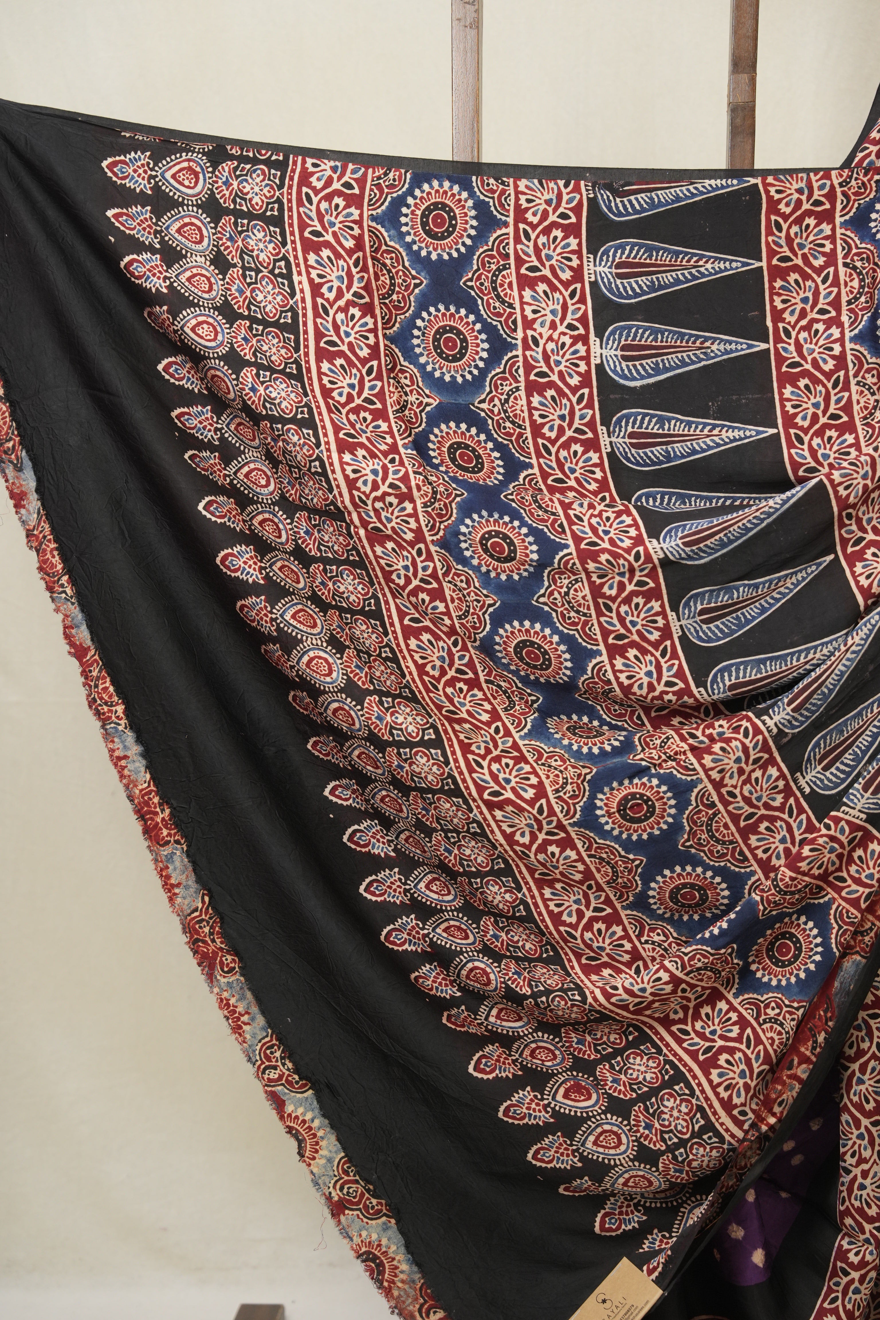 Violet HBP Modal Silk Bandhani Saree - SRVMSBS582