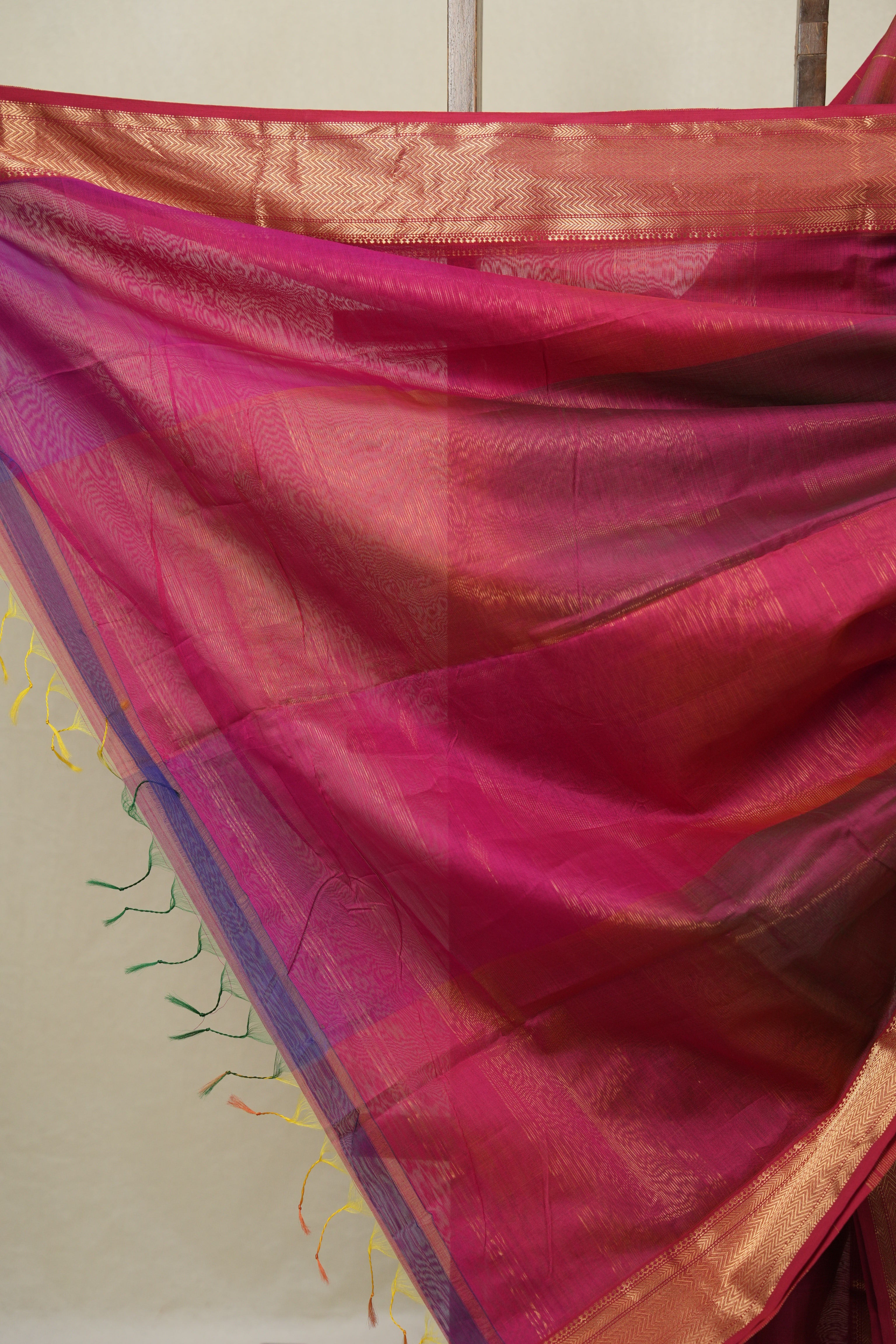 Pink Maheshwari Saree - SRPMS1105