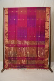 Pink Maheshwari Saree - SRPMS1105