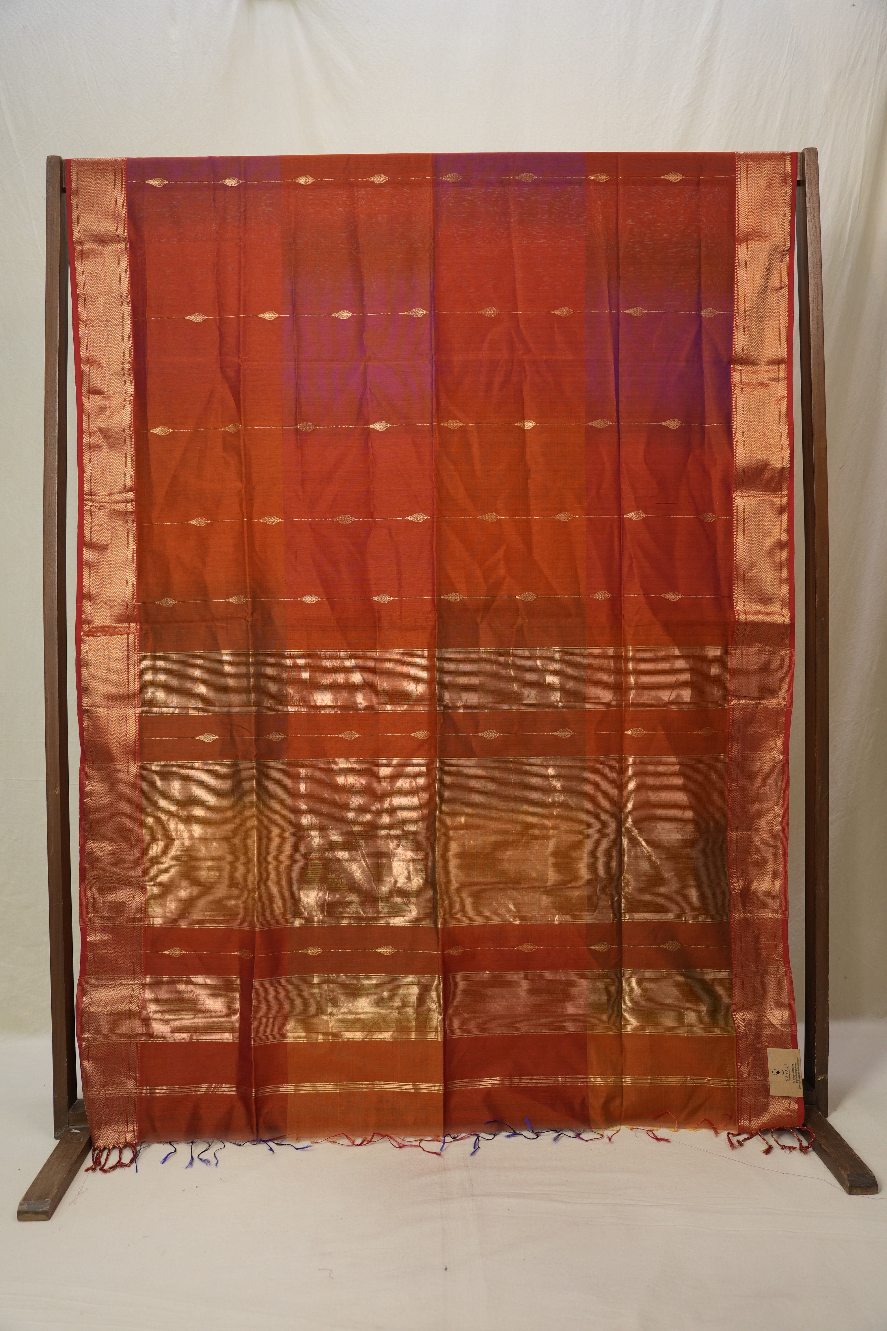 Multicolor Maheshwari Saree - SRMMS1110