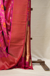 Rani Zall Pattu Chanderi Silk Saree - SRRZPCSS462