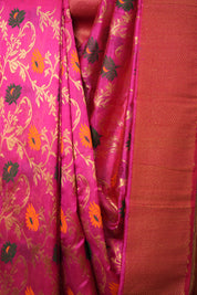 Rani Zall Pattu Chanderi Silk Saree - SRRZPCSS462