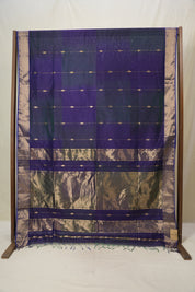 Purple Maheshwari Saree - SRPMS1115