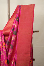 Rani Zall Pattu Chanderi Silk Saree - SRRZPCSS462