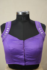Lavender Cotton Blouse - SRLCB15