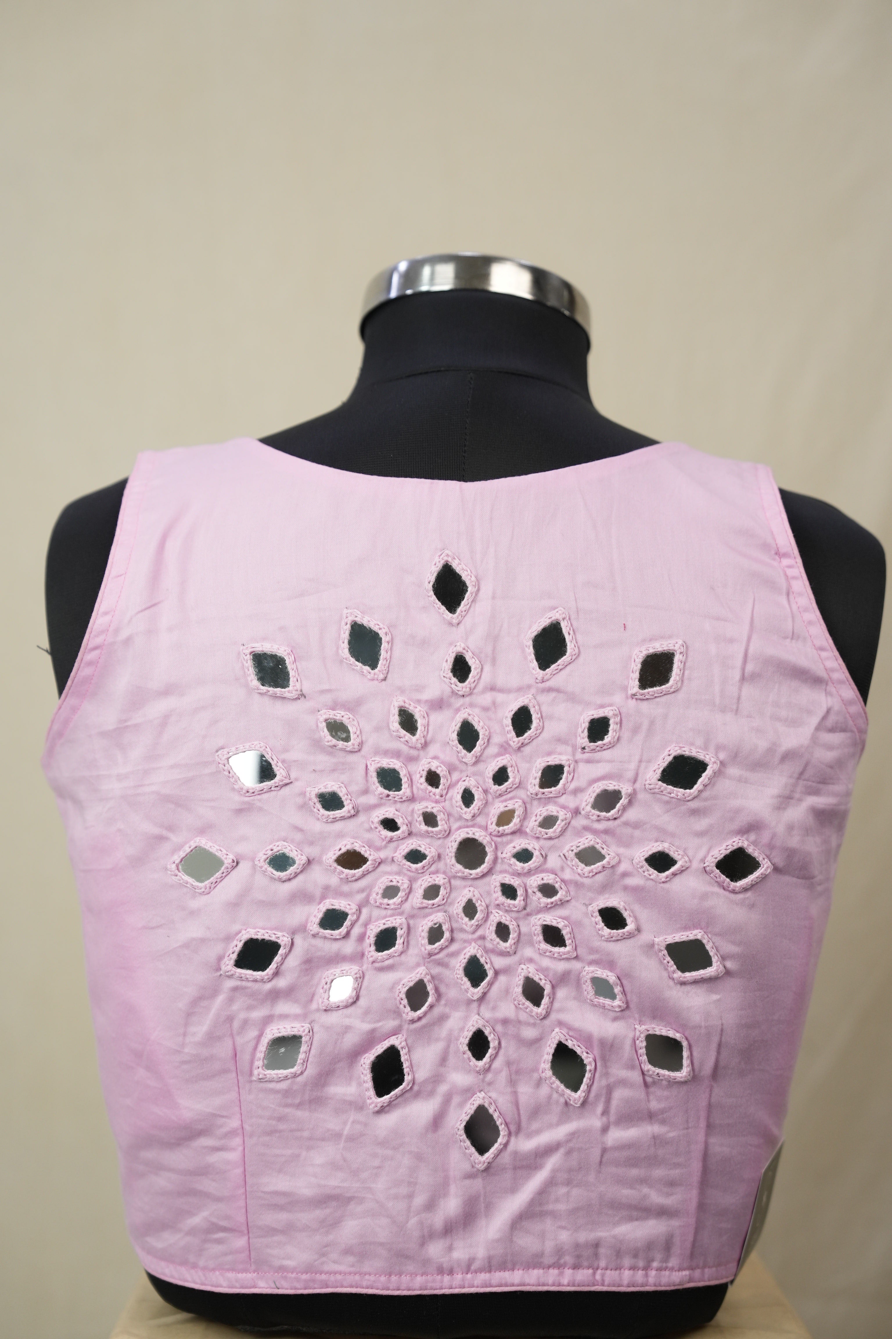 Pink Cotton Blouse - SRPCB14