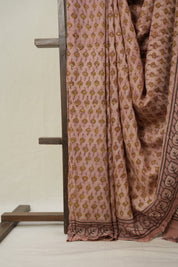 Peach HBP Modal Silk Saree (DEFECT) - SRPMSS94-PI