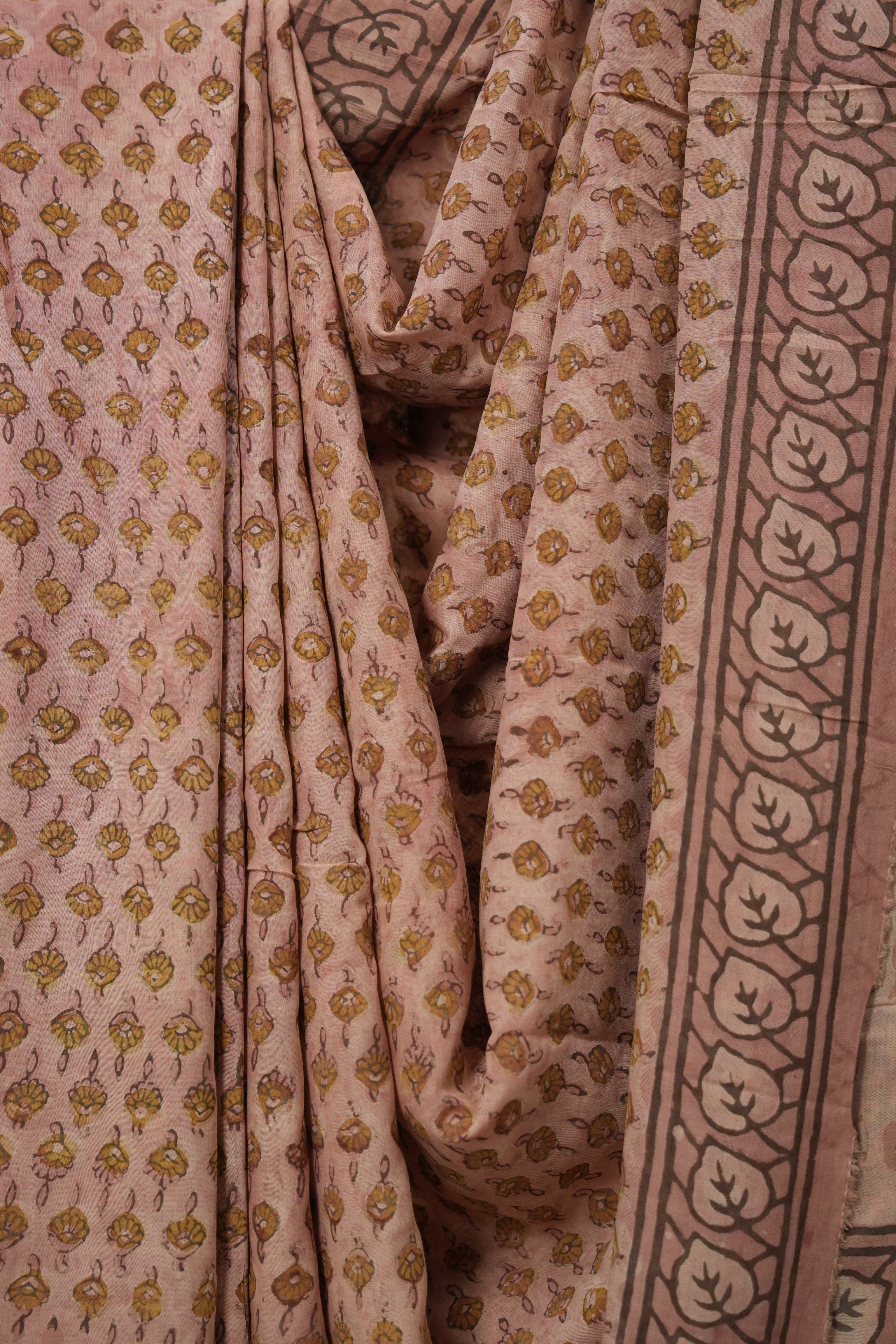 Peach HBP Modal Silk Saree (DEFECT) - SRPMSS94-PI