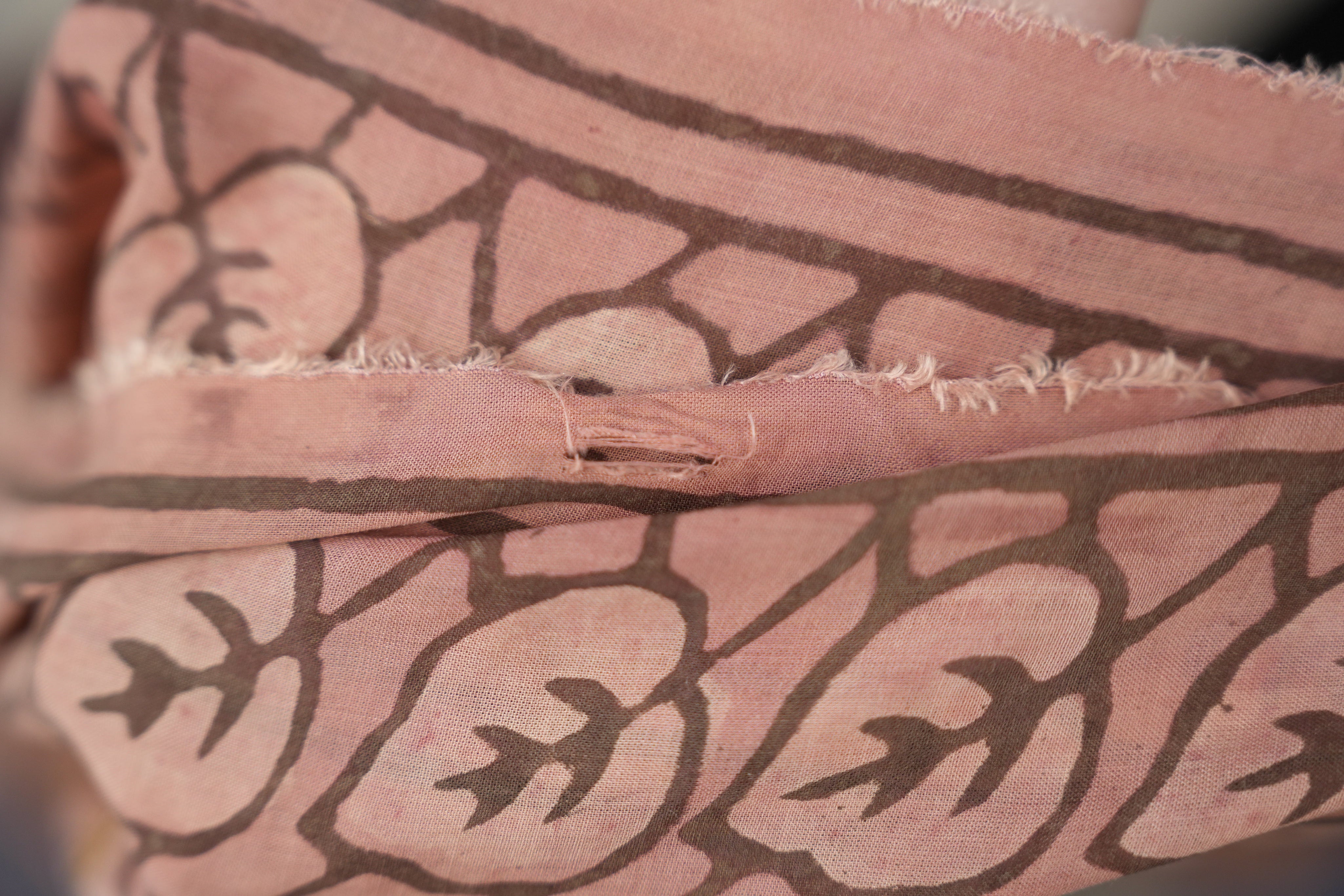 Peach HBP Modal Silk Saree (DEFECT) - SRPMSS94-PI