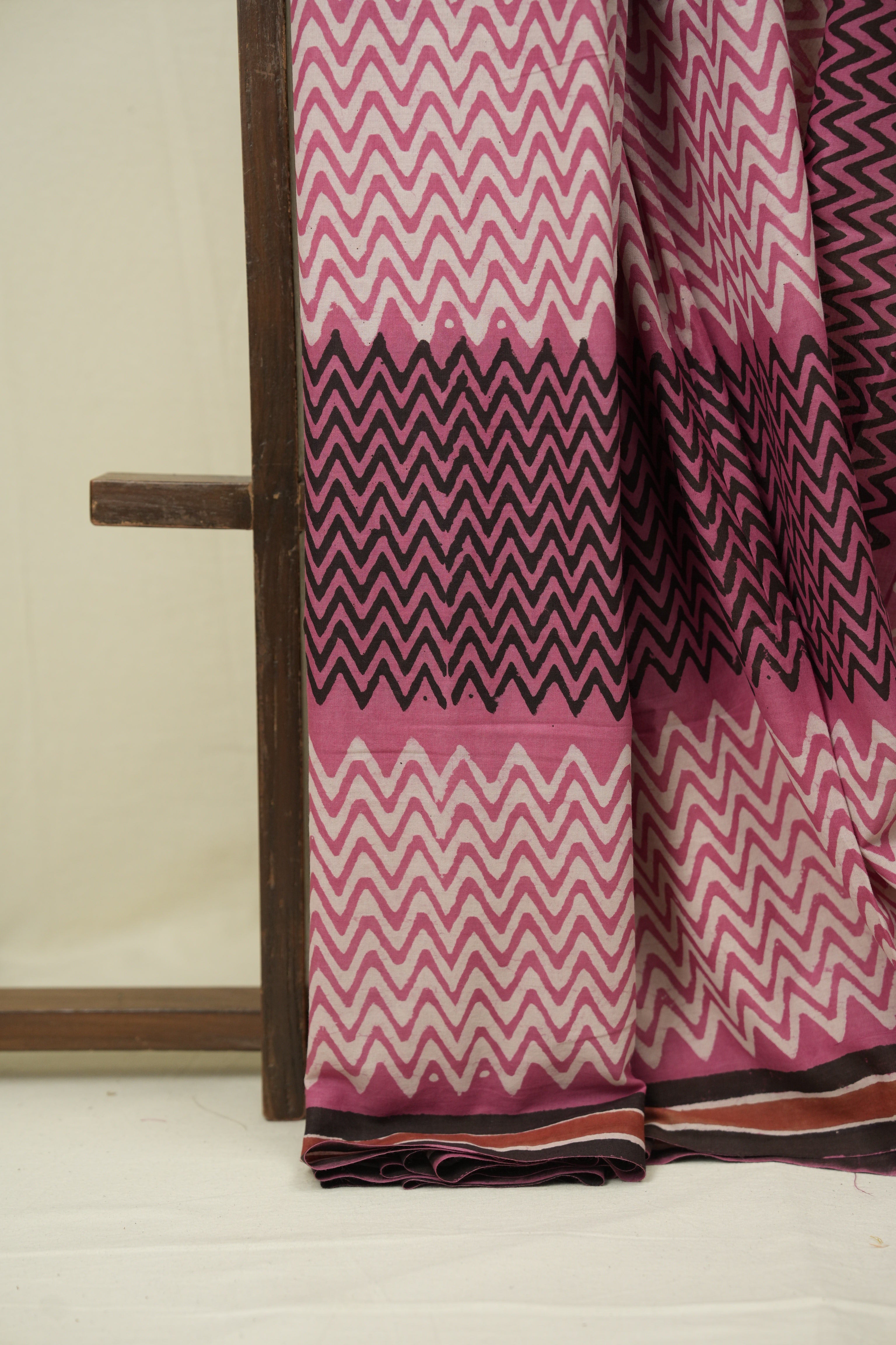 Pink HBP Cotton Saree - SRPCS3527