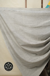 Greyish Brown Cotton Patchwork Saree - SRGBCPS306