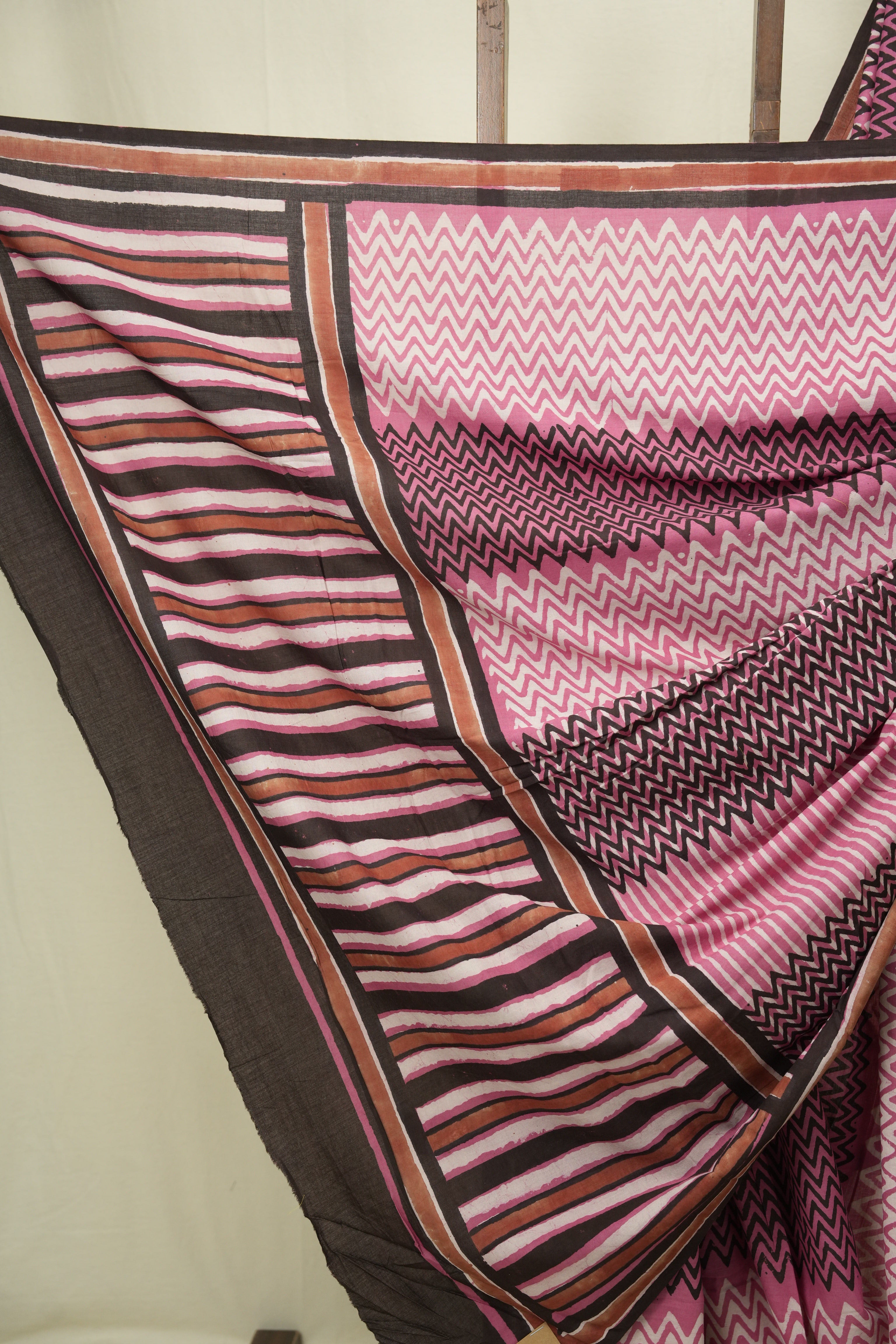 Pink HBP Cotton Saree - SRPCS3527