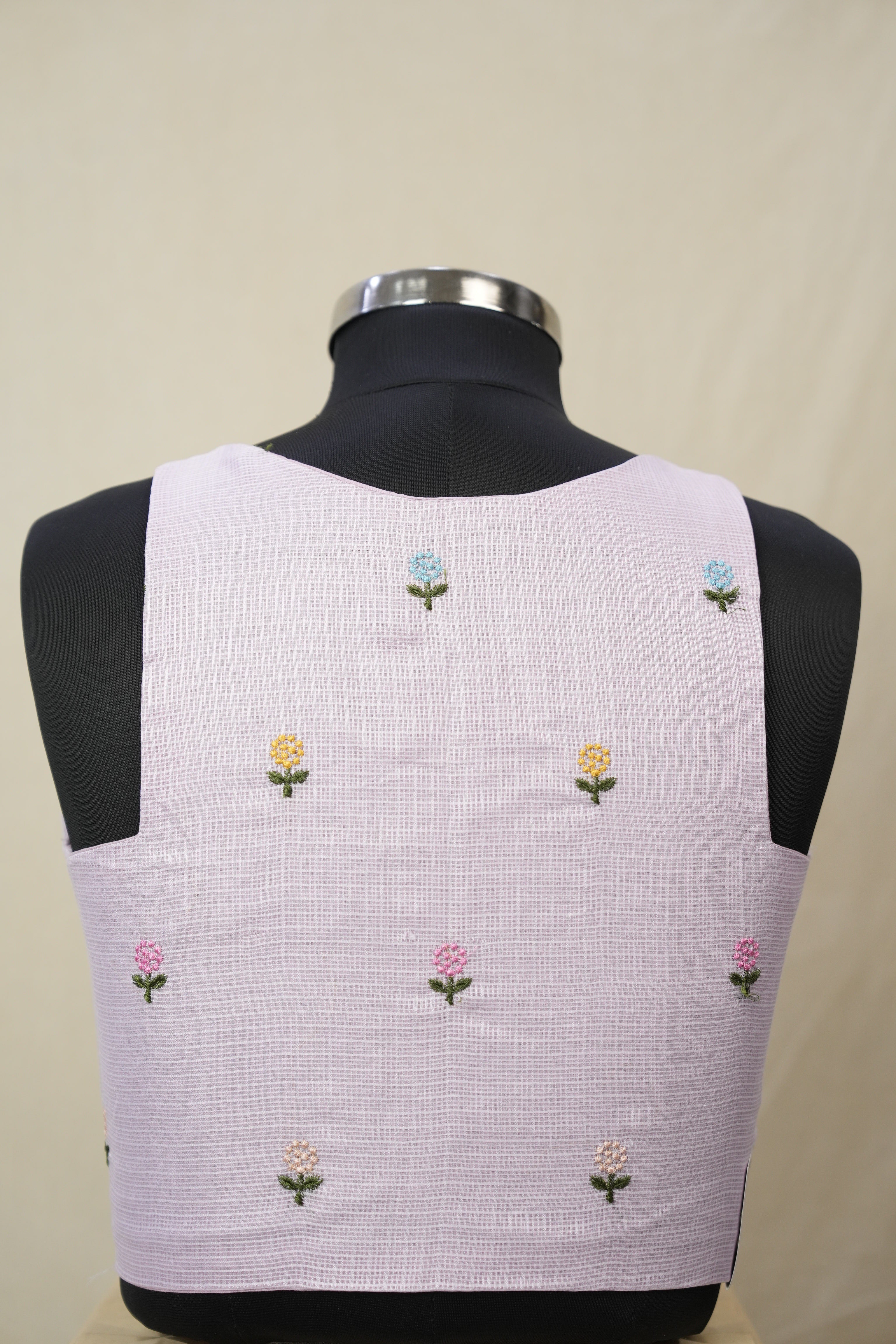 Lavender Kota Silk Blouse - SRLKSB03