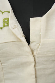 Cream Cotton Blouse - SRCCB01
