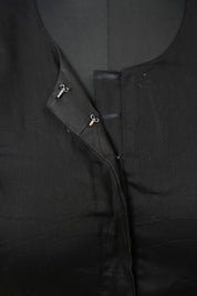 Black Cotton Blouse - SRBCB07